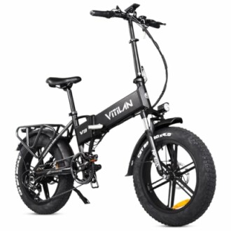 VITILAN V3 Electric Bike Review: Folding Fat Tire Ebike with 750W Motor